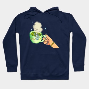 funky tea cup guy in caroline's tea cutscence / stardew valley Hoodie